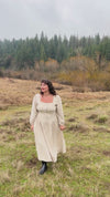 Prairie Dress in Oat Linen