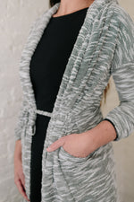Mantle Jacket in Heathered Slub