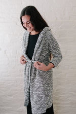 Mantle Jacket in Heathered Slub