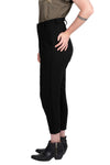 Perfect Pant 2.0 in Black Linen