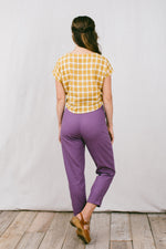 Perfect Pant 2.0 in Heliotrope Linen