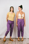 Perfect Pant 2.0 in Heliotrope Linen