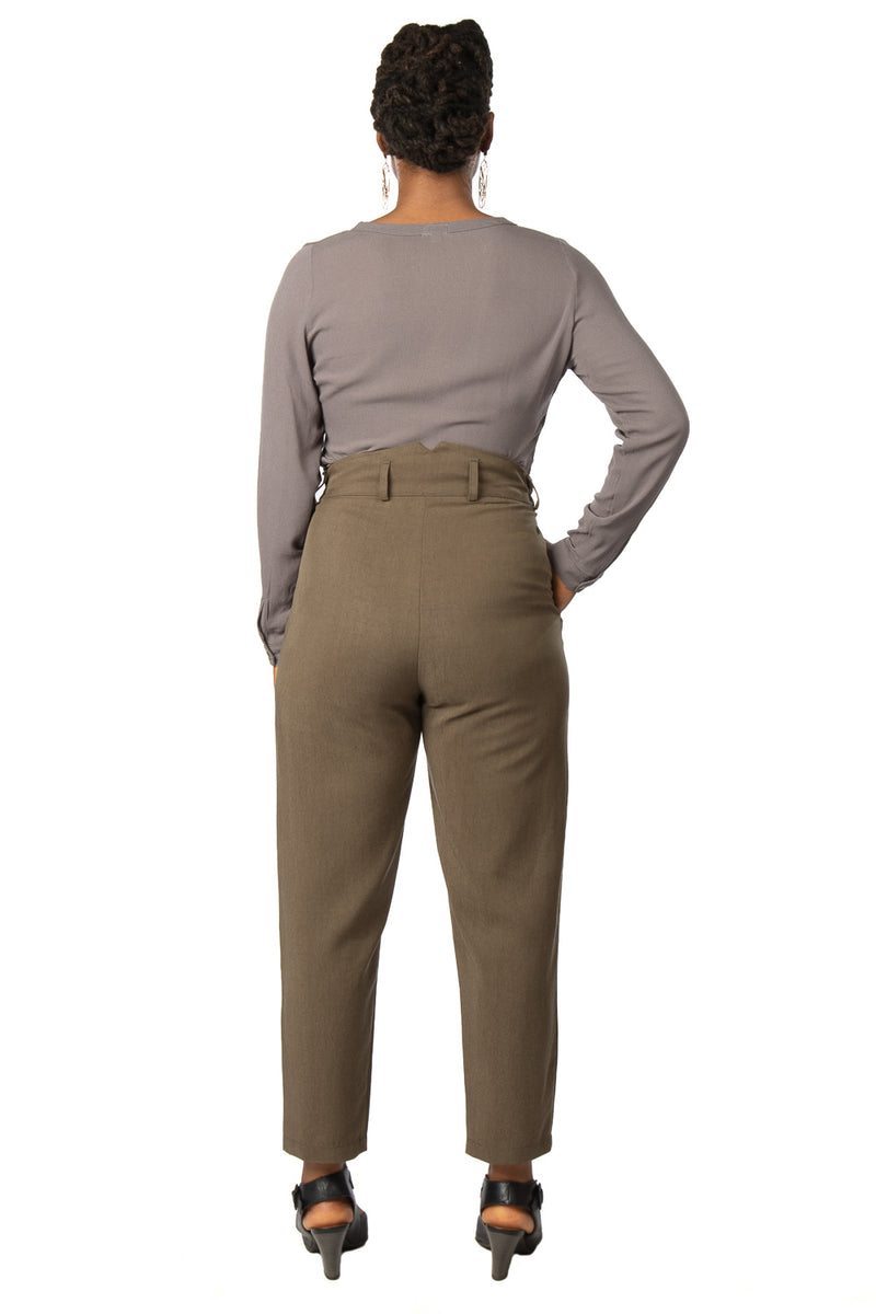 Perfect Pant 2.0 in Olive Tencel