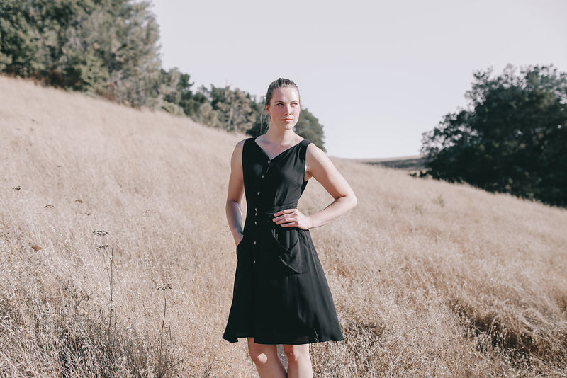Sheet Dress in Black XXL Sheet Dress in Black XXL