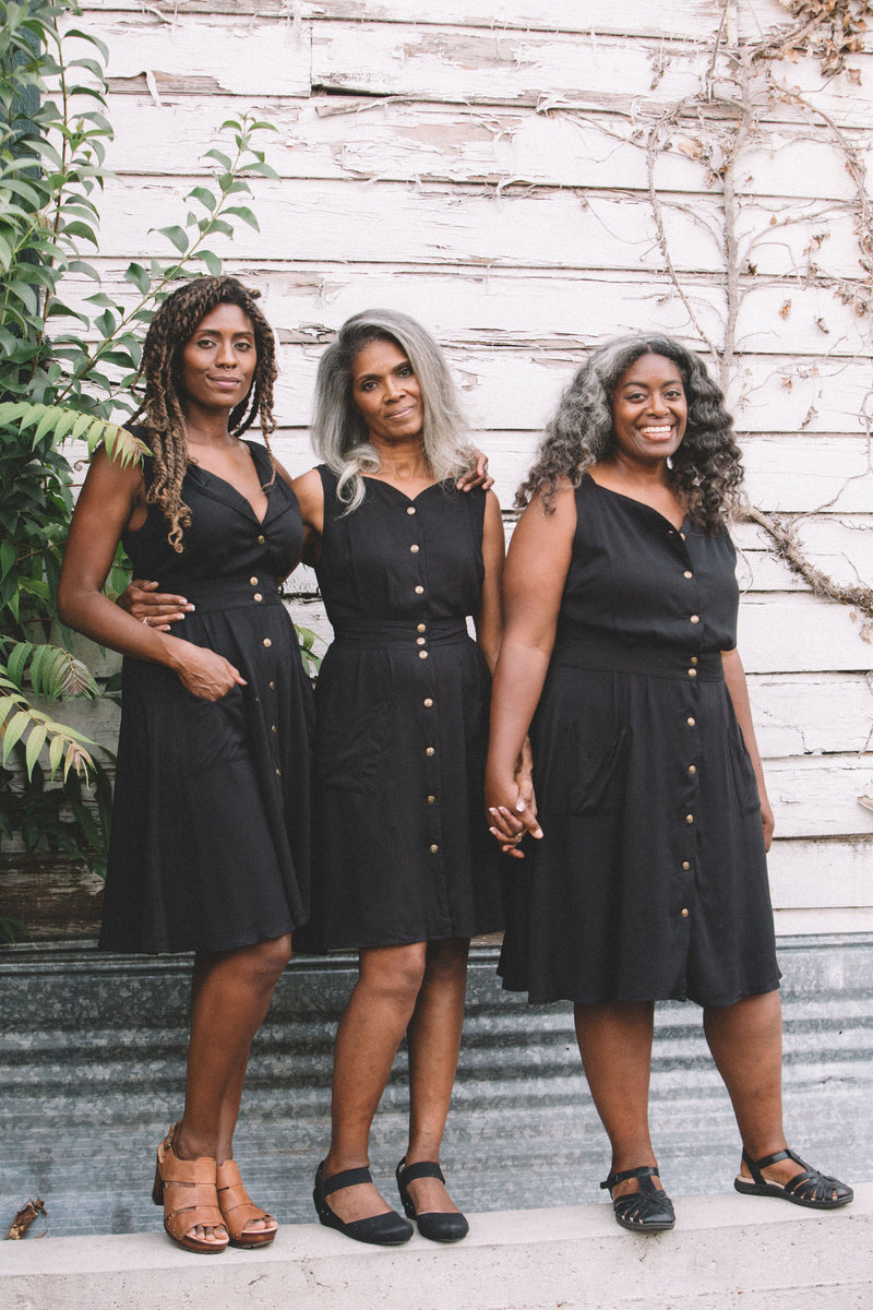 Sheet Dress in Black – Field Day - Main Image