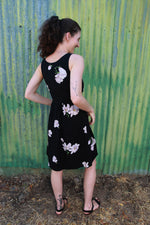 Hannah Dress in Black Magnolia