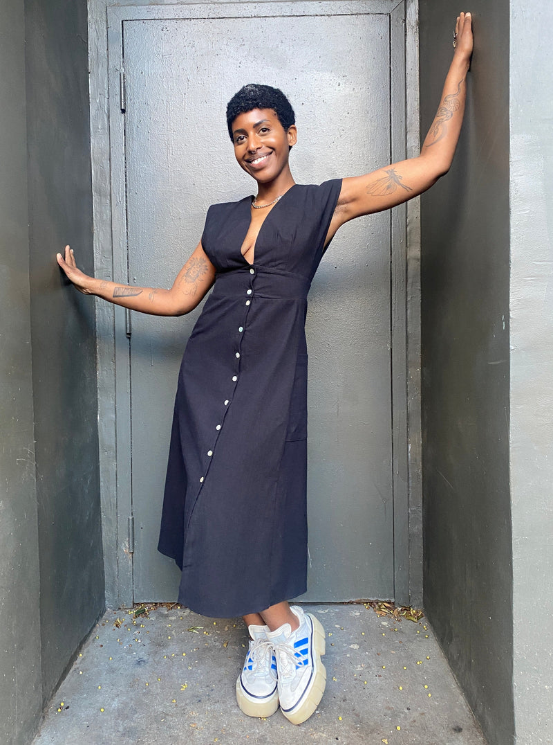 penelope jersey dress Marcella | Penelope Long Sleeve Dress in Oat | Women's Size XXS | European Ribbed Jersey