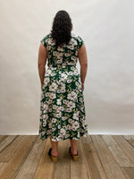 Xena Dress in Green Magnolia