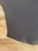 Dolman Top in Black Texture
