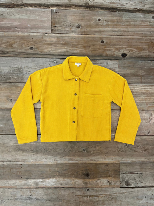Garden Jacket in Yellow Sunshine