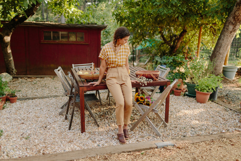 Perfect Pant 2.0 in Tawny Linen