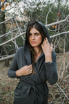 Mantle Jacket in Slate Tencel