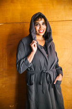 Mantle Jacket in Slate Tencel