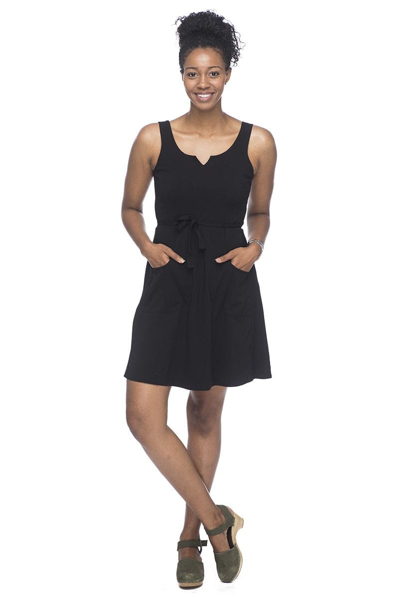 Wrap Dress in Black – Field Day
