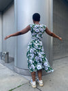 Field Day Dress Xena Dress in Green Magnolia