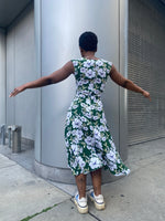 Field Day Dress Xena Dress in Green Magnolia
