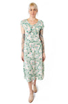 Tatiana Dress in Sage Floral