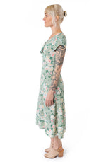 Tatiana Dress in Sage Floral