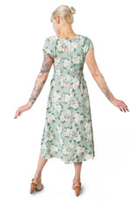 Tatiana Dress in Sage Floral