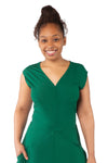 Xena Dress in 40's Green