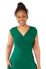 Xena Dress in 40's Green