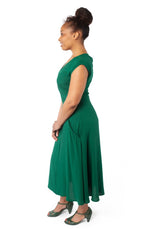 Xena Dress in 40's Green