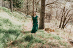 Xena Dress in 40's Green